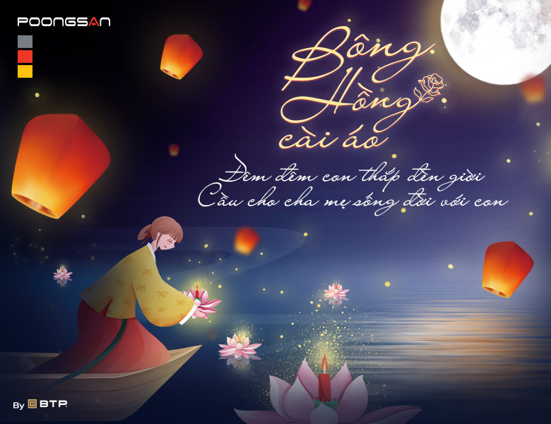 “Bông hồng cài áo” tượng trưng cho tình cảm đẹp nhất để tưởng nhớ công ơn cha mẹ